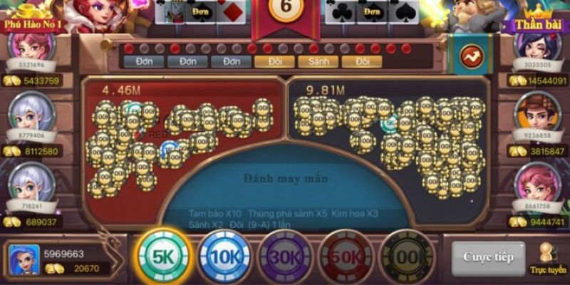 Kinh nghiệm chơi Đại Chiến Đỏ Đen 8us hiệu quả