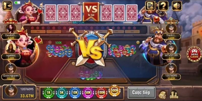 Luật chơi Đại Chiến Đỏ Đen 8us